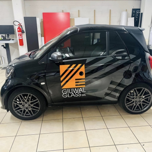 Adesivi prespaziati per auto Smart