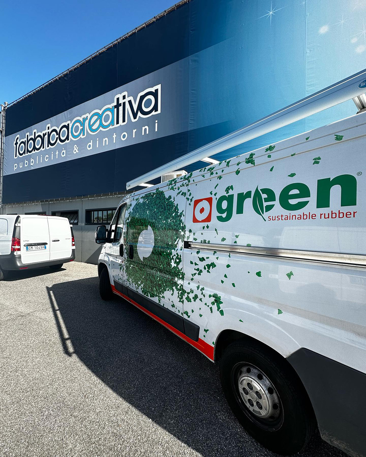 Decorazione furgone da lavoro