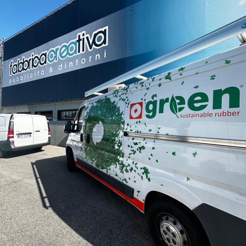 Decorazione furgone da lavoro
