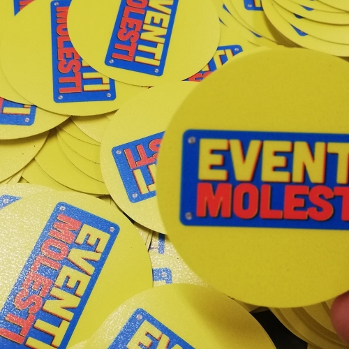 Adesivi tondi per eventi