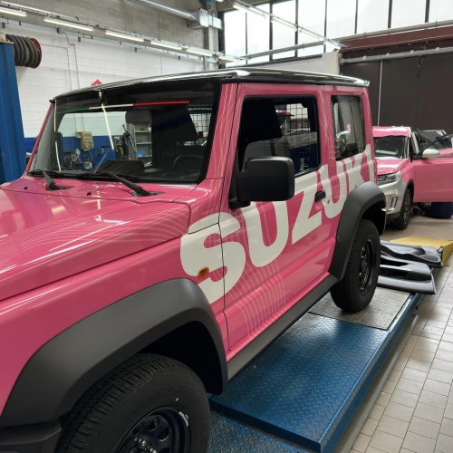 Wrap auto e adesivi prespaziati